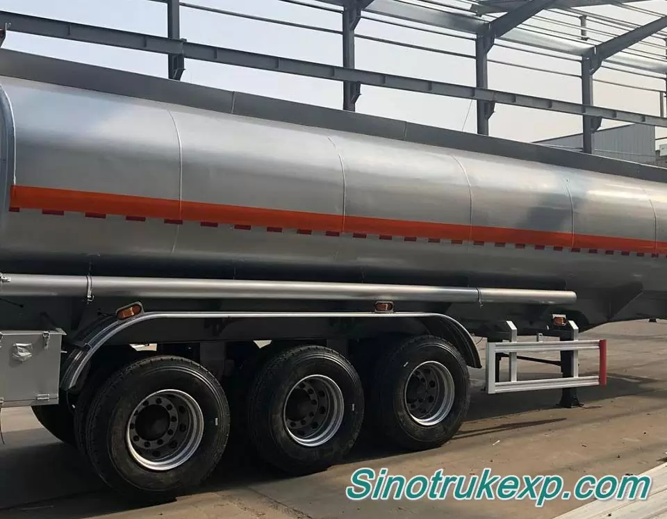 3 Axles Fuel Tank Semi Trailer 50m³（Carbon Steel Tank)