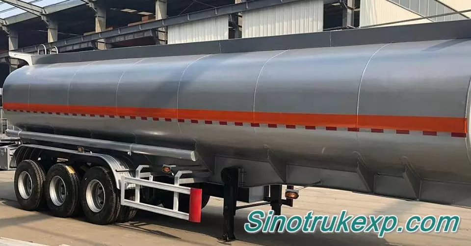 3 Axles Fuel Tank Semi Trailer 50m³（Carbon Steel Tank)