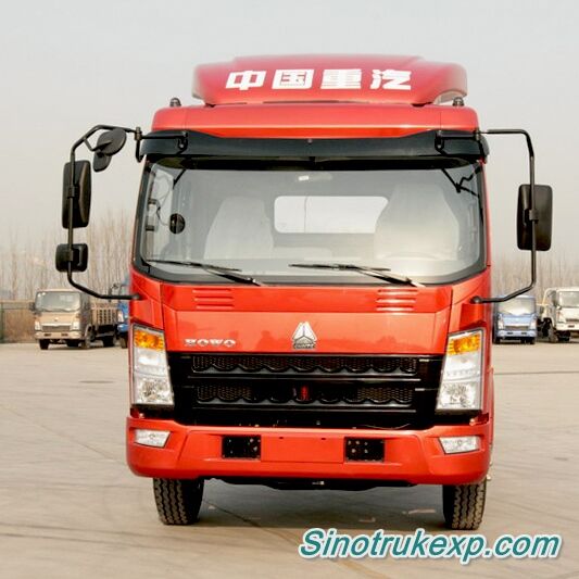 HOWO 4x2 light truck chassis