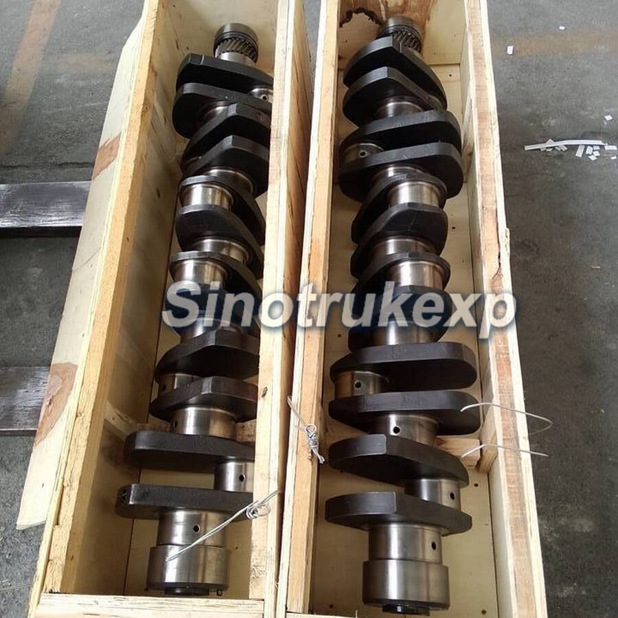SINOTRUK HOWO Truck Parts WD615 Engine Parts Casting Crankshaft
