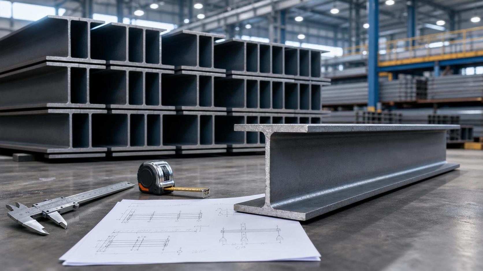H Beam Steel Weight Chart: Sizes, Formula, and Load Planning