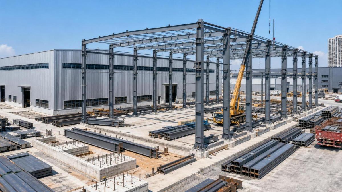 Steel Construction for Warehouse: Key Cost Drivers and Design Risks Steel Construction for Warehouse: Key Cost Drivers and Design Risks