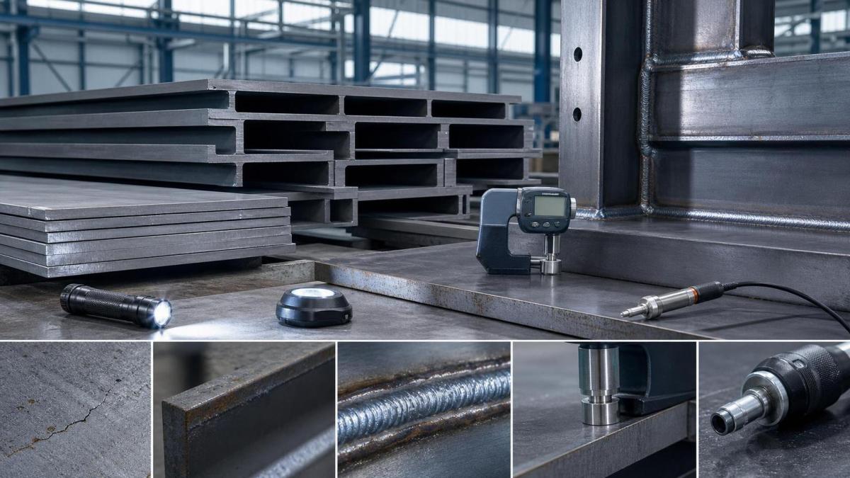 Steel Inspection Checklist: Common Defects and How to Catch Them Early