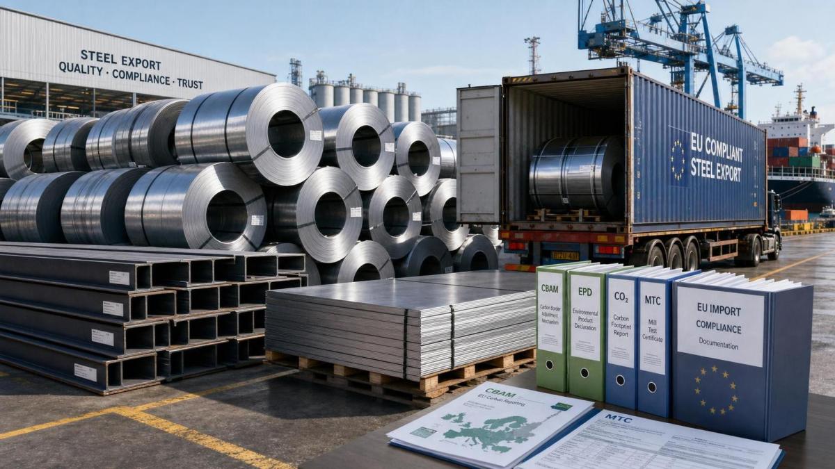 EU Starts CBAM Transition Reporting for Steel Imports EU Starts CBAM Transition Reporting for Steel Imports