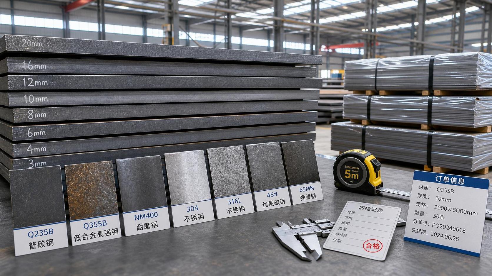 Steel Plate Price Factors: Thickness, Grade, and Order Volume