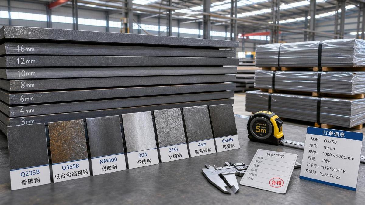 Steel Plate Price Factors: Thickness, Grade, and Order Volume