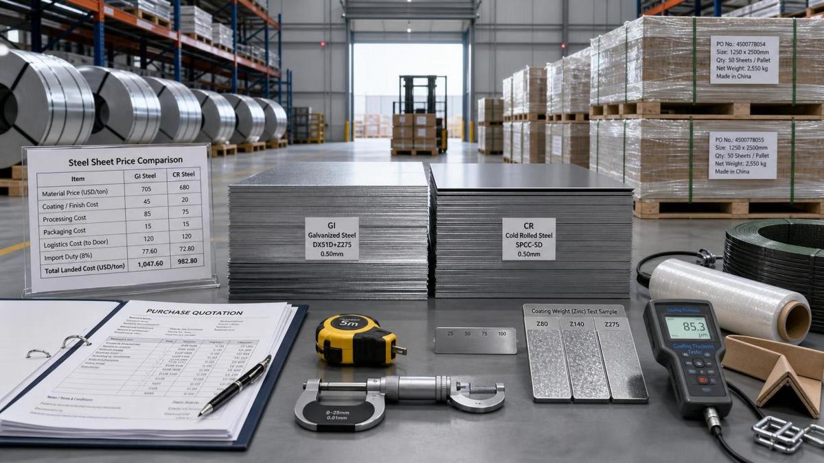 How to Compare Steel Sheet Prices Without Missing Hidden Costs How to Compare Steel Sheet Prices Without Missing Hidden Costs