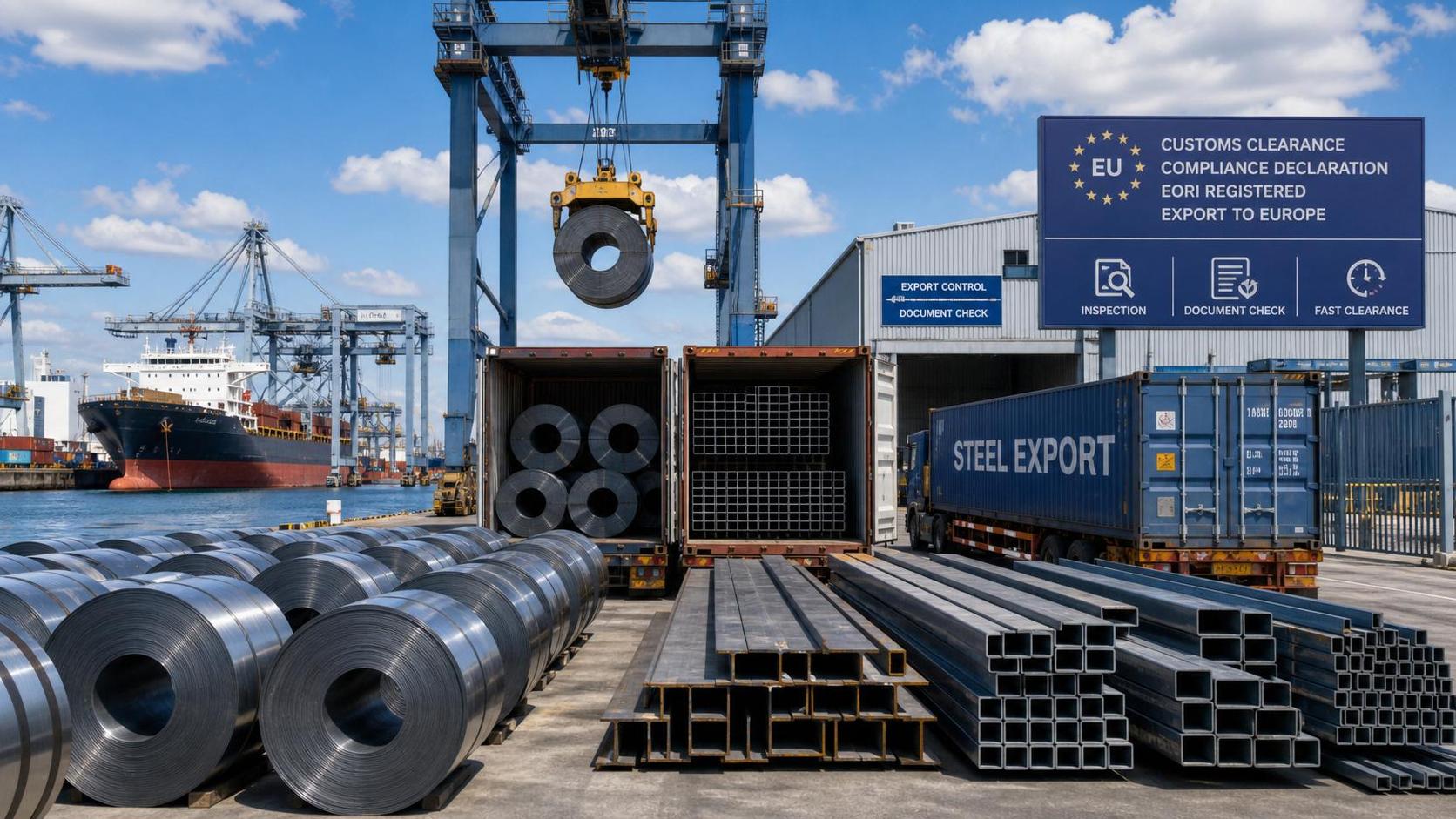 EU Enforces CBAM Reporting for Steel Exports