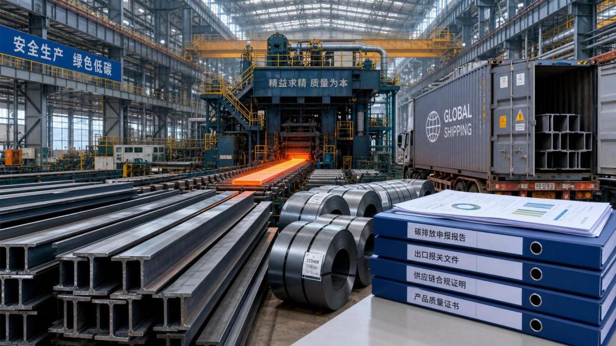 EU Starts Mandatory CBAM Reporting for Steel Exports