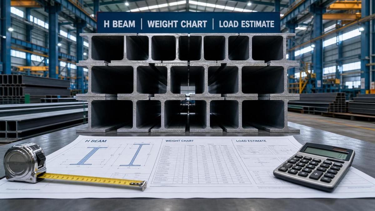 H Beam Steel Weight Chart: How to Estimate Load and Material Needs H Beam Steel Weight Chart: How to Estimate Load and Material Needs