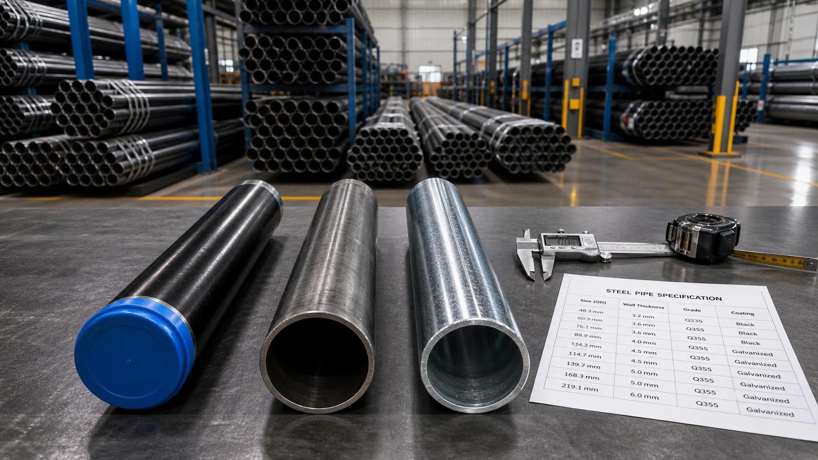 How to Read a Carbon Steel Pipe Price List by Size, Grade, and Coating