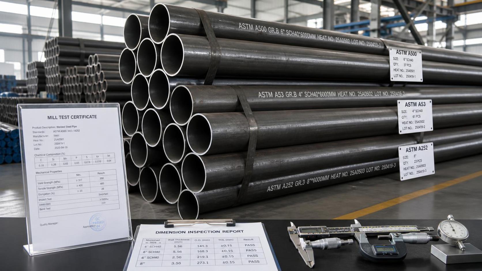 What ASTM Standards Should Welded Pipe Meet for Structural Projects?