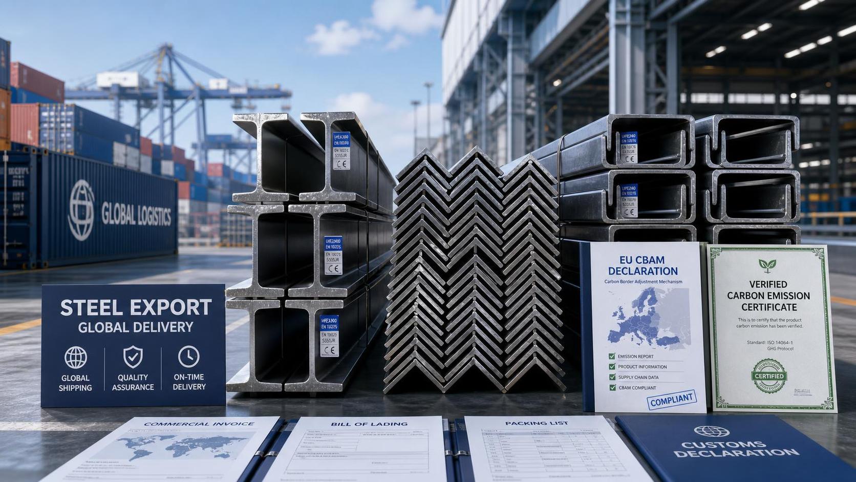 EU CBAM Phase Three Starts for Steel Sections