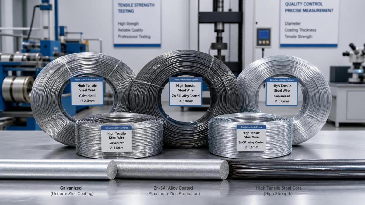 How to Compare Steel Wire Tensile Strength and Coating Options How to Compare Steel Wire Tensile Strength and Coating Options