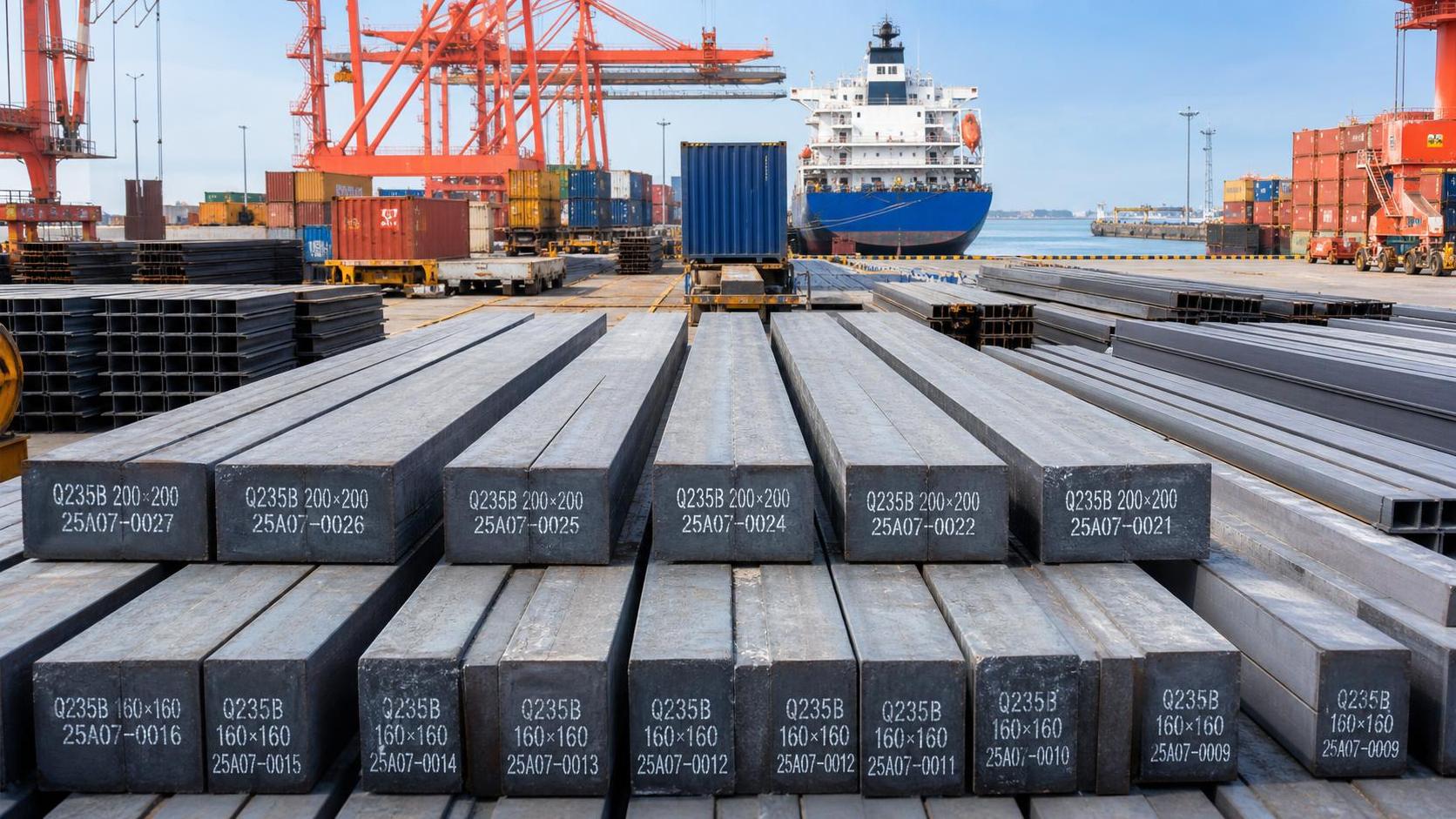 China Billet Exports Surge 310%, Opening a New Supply Window