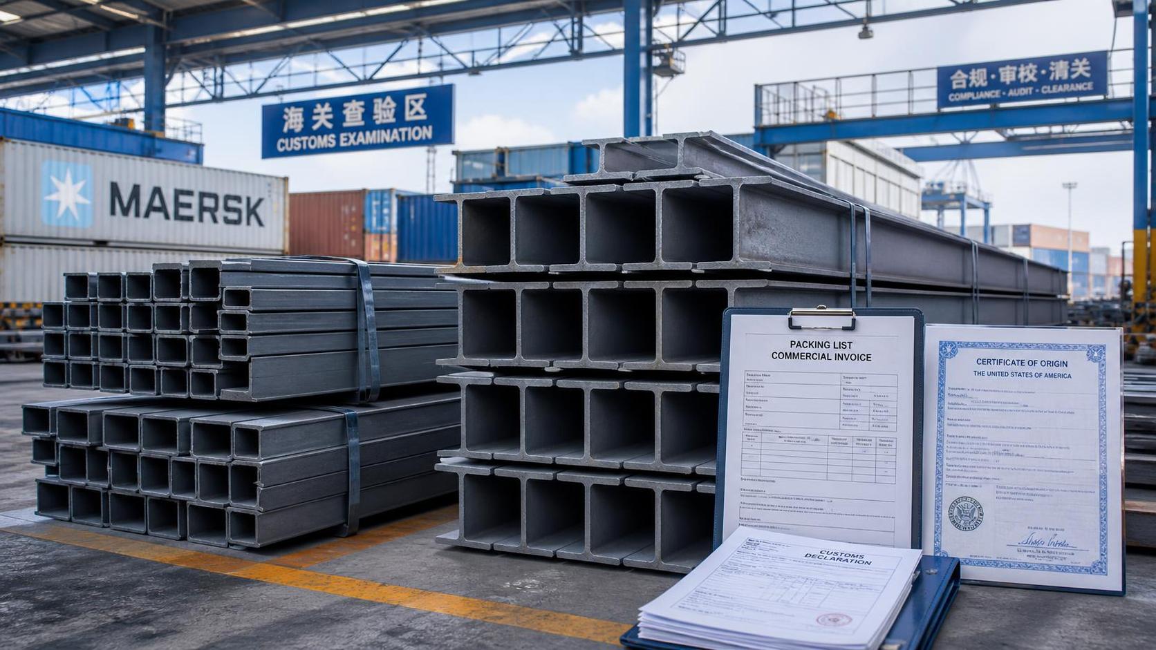 U.S. Hot-Rolled Structural Steel Faces China Anti-Dumping Review