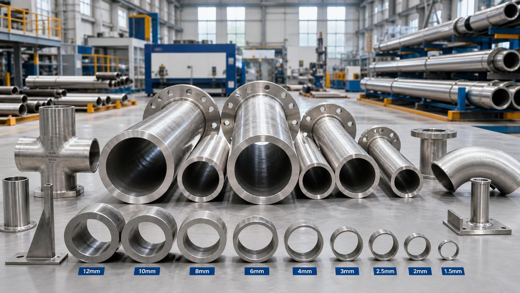 What wall thickness should you choose for a stainless steel pipe under pressure