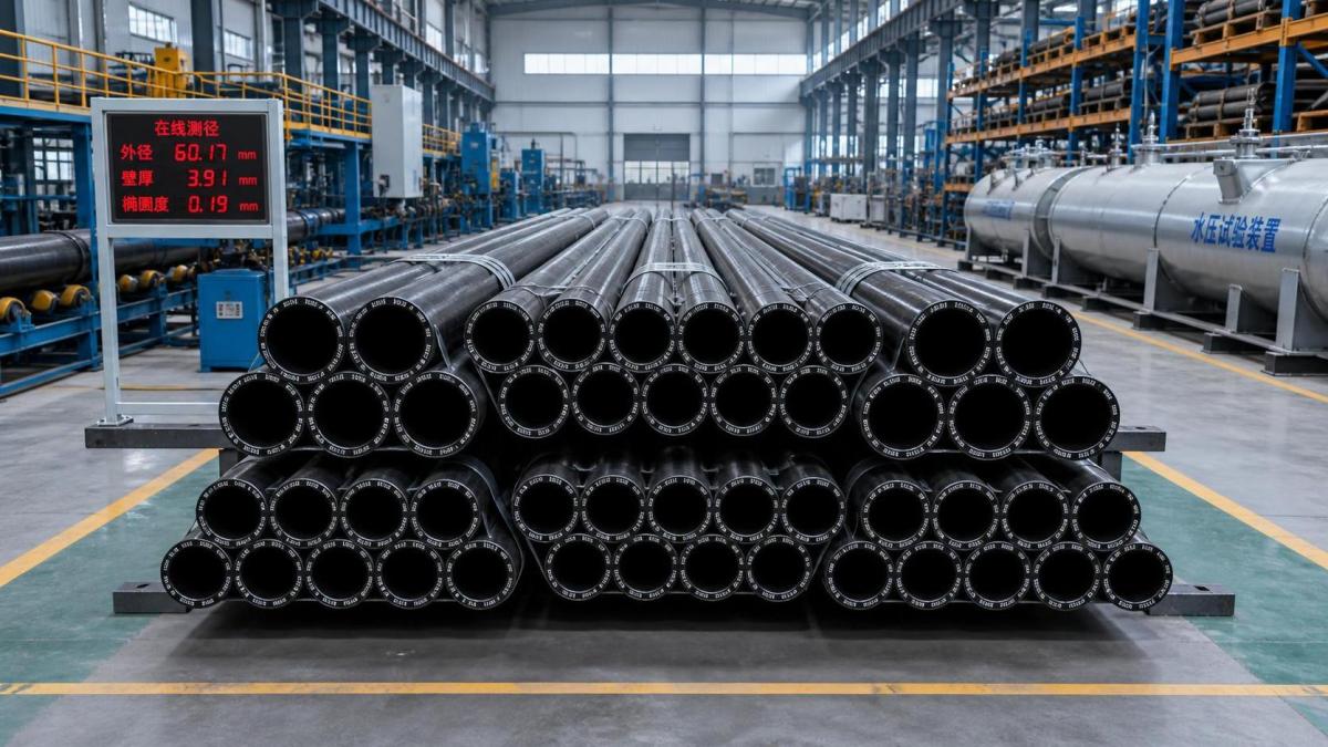How to verify quality control at a carbon steel pipe manufacturer