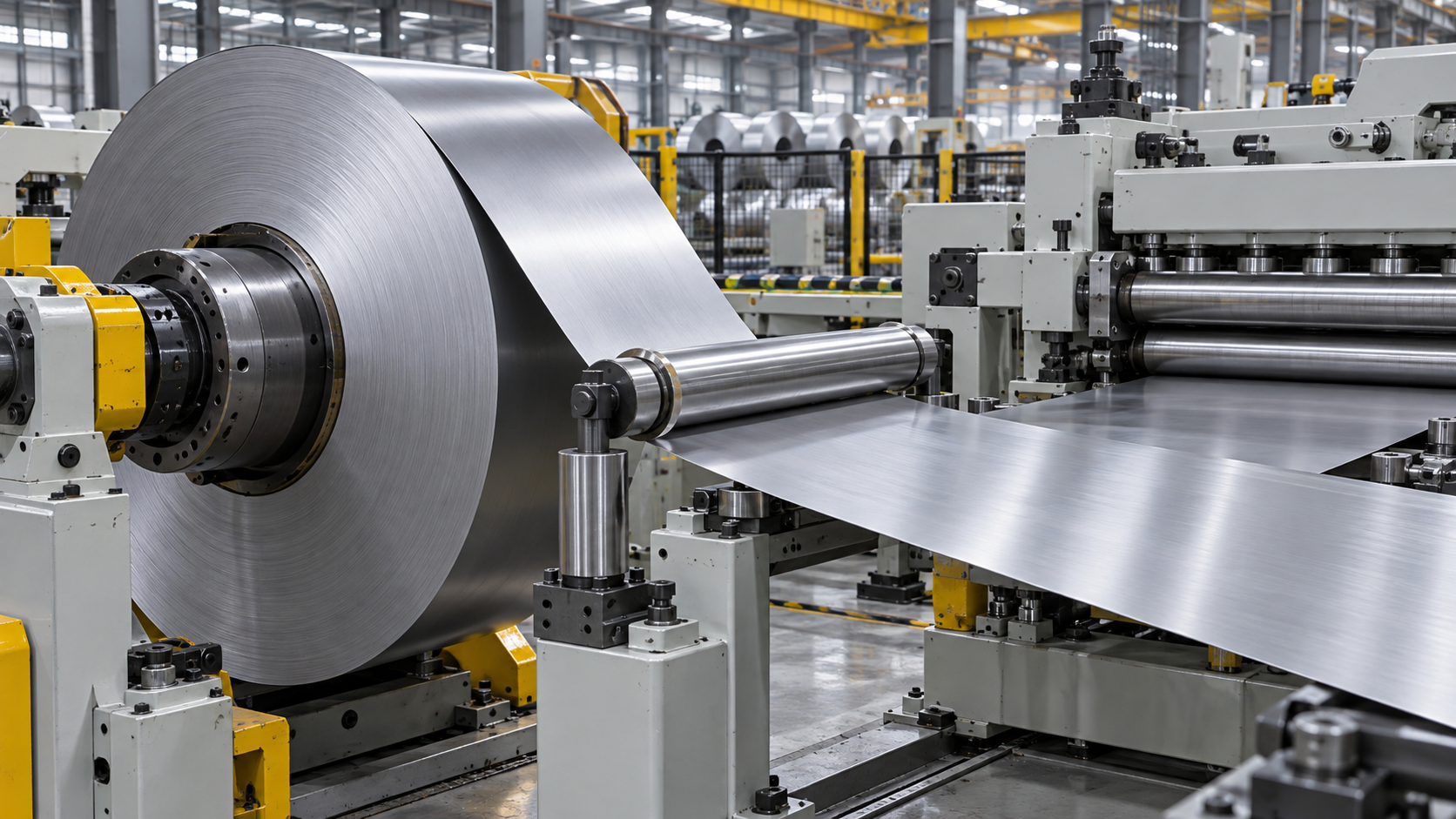 What causes steel coil edge damage during uncoiling?