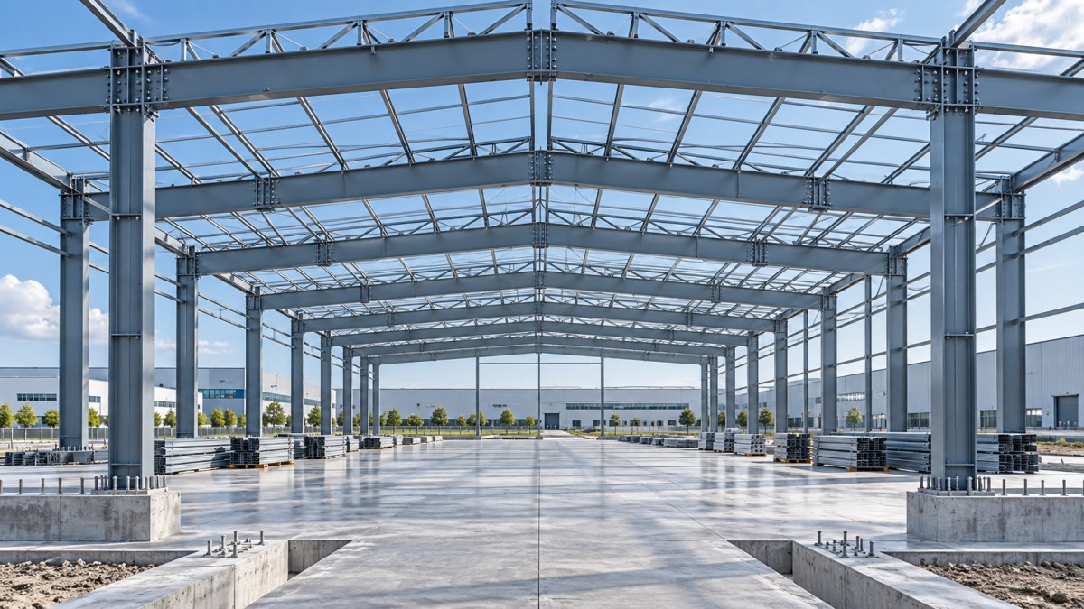 When does structural steel offer better value than reinforced concrete?