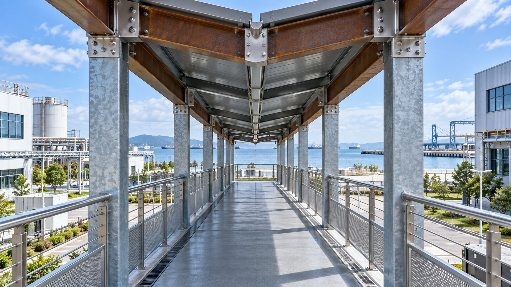 How steel material grade affects corrosion resistance in outdoor structures