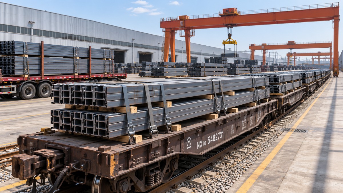 When does rail cost less than road transport in steel logistics? When does rail cost less than road transport in steel logistics?