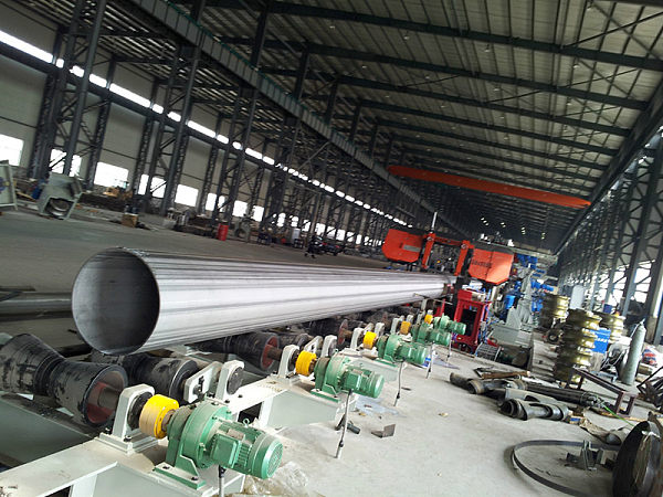 Acid and alkali resistance SUS201 SUS304 SUS316 large OD thick wall round Stainless steel welded pipe price