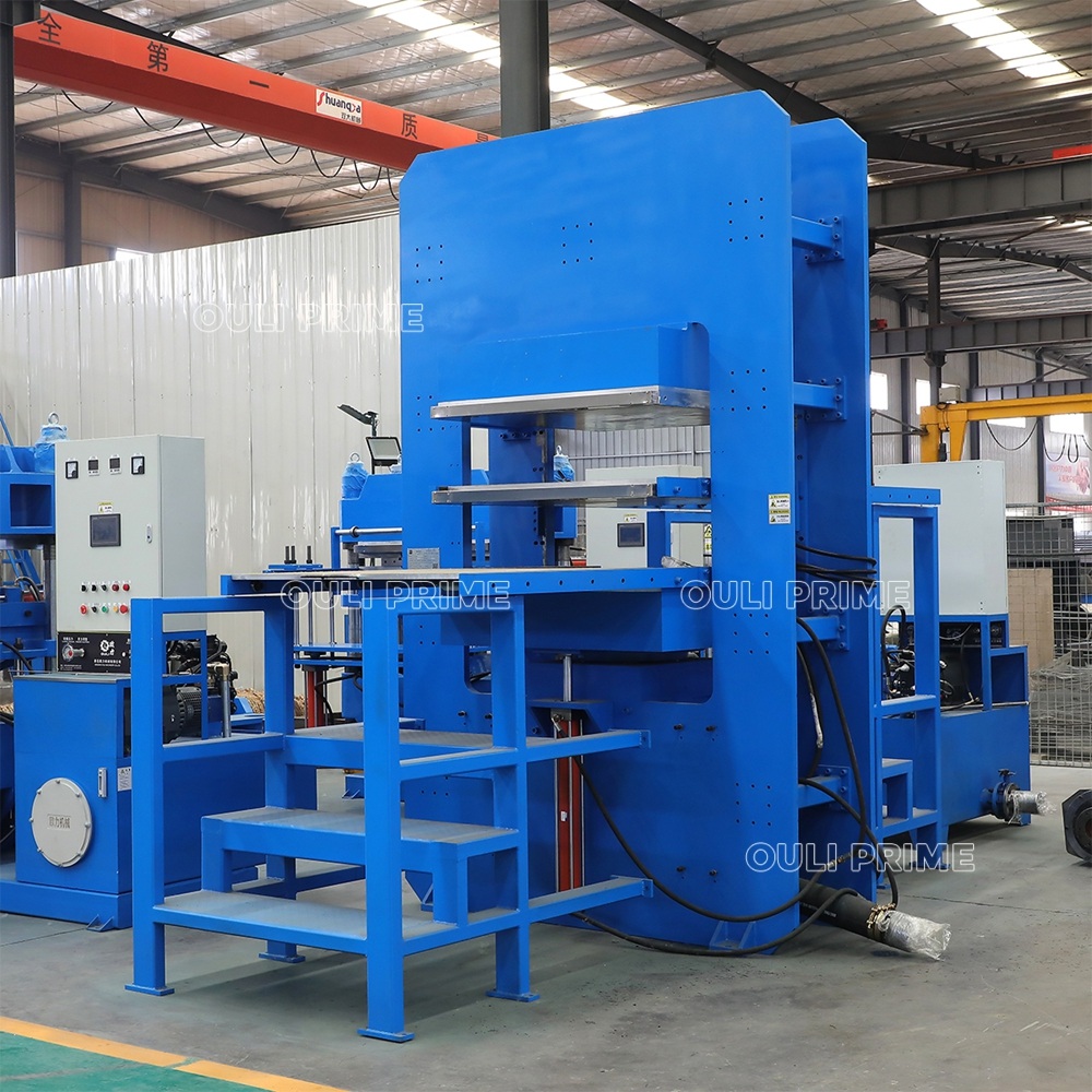 Frame type rubber vulcanizing press machine