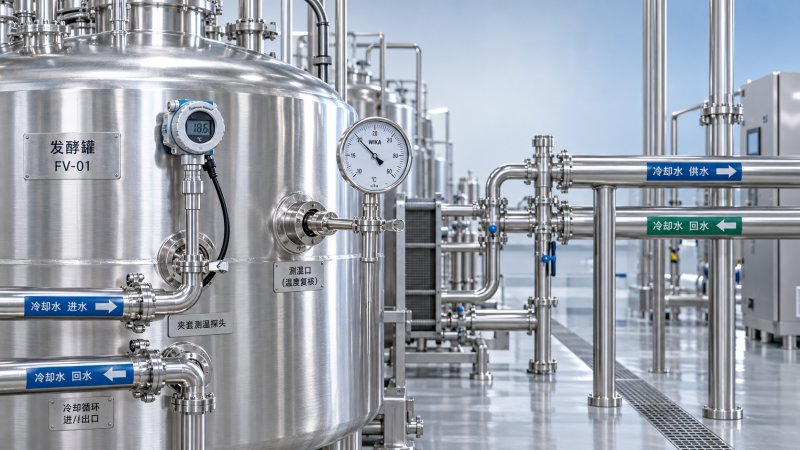 Plötzliche Temperaturanstiege im Fermentationstank: Was Sie vor einer Anpassung der Kühlung prüfen sollten