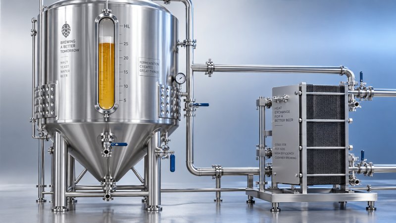 Beer Fermenter Sizing: Matching Working Volume to Brewhouse Output 맥주 발효 탱크 용량 산정: 작업 용량과 양조장 생산량의 일치