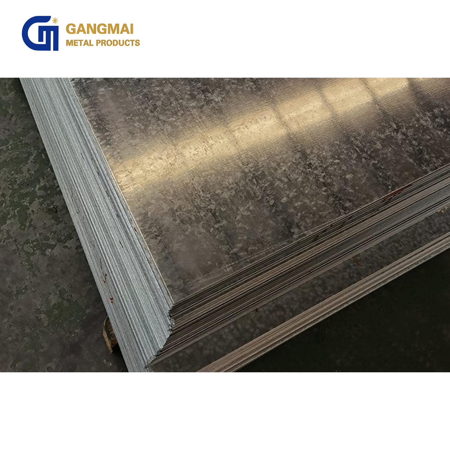 Low Price Wholesale 0.6mm 0.7mm Thick Gi Sheet G350-G550 Galvanized Steel Plate