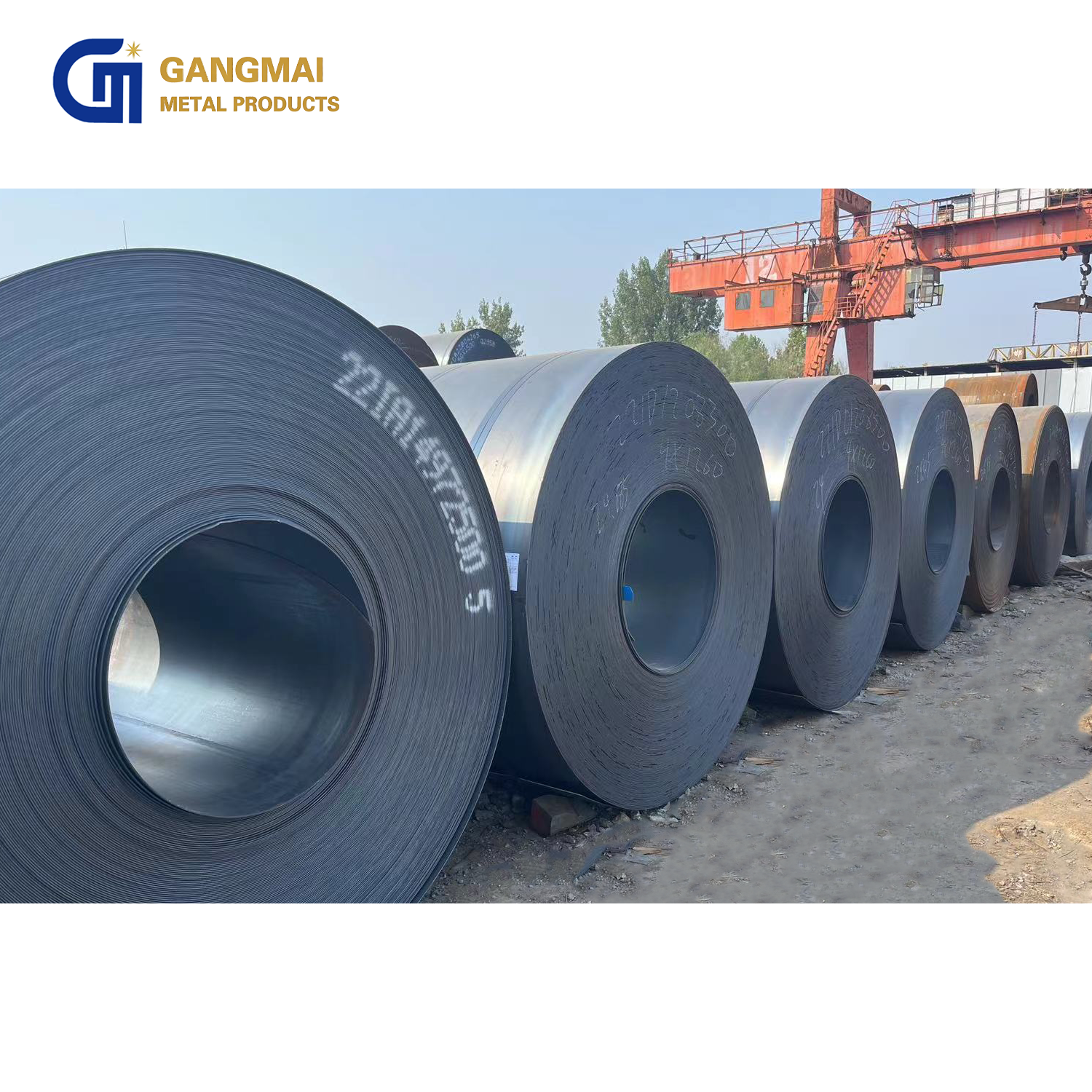 Factory Supply ASTM A36 Ss400 S235JR S275JR S355JR Q195 Q235 Q345 Q355 0.12-6mm Thick MS Hot Rolled HRC Carbon Steel Coil