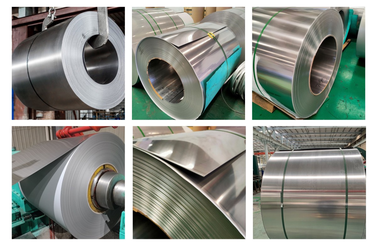 430 8K 410 210 304 Mirror Finish 4mm Thick Stainless Steel Coils