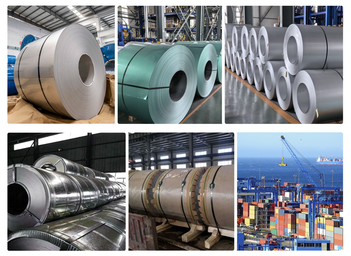 Color Coated Prepainted Aluzinc-Magnesium Alloy Galvanized Steel Coil S350GD ZAM275 Hot-Dip Galvanized Steel Coil