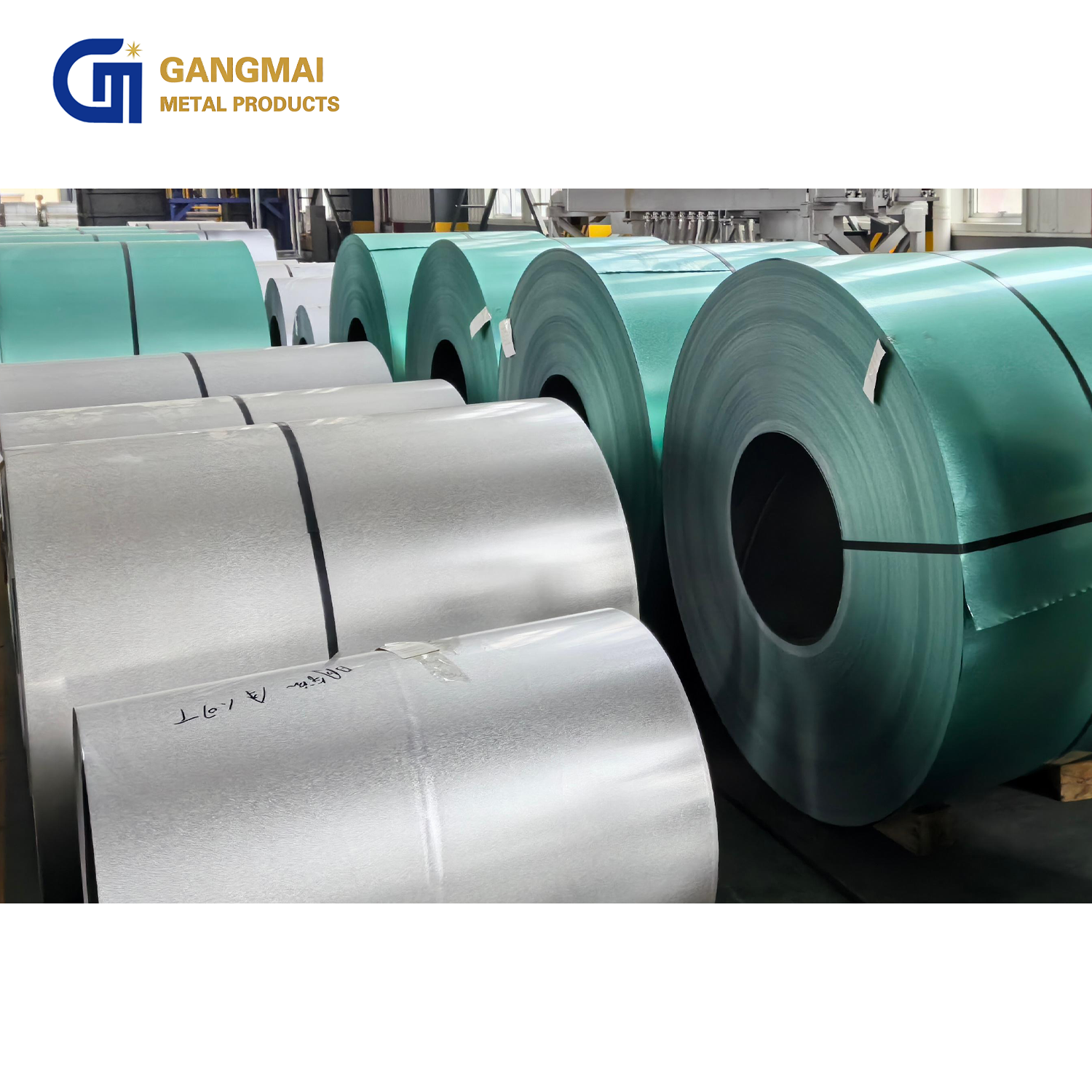 Factory Supply Prime Quality Galvalume GL DX51D ASTM A653 AZ150 0.35MM 0.20MM 1MM Thickness GI Galvanized Steel Coil