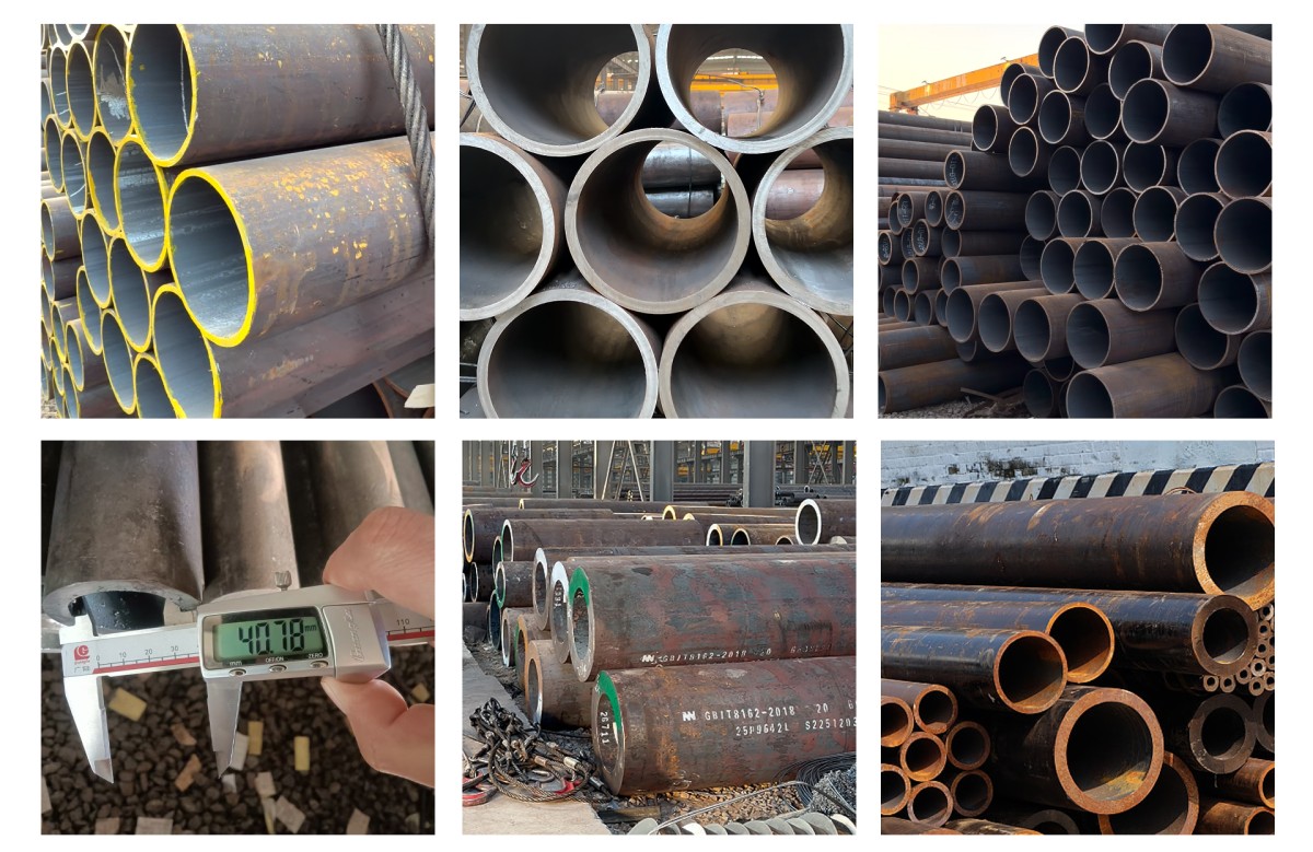 Q235/Q355 API/JIS Certified Seamless Round Steel Pipe National Standard Large Diameter Structural Tube