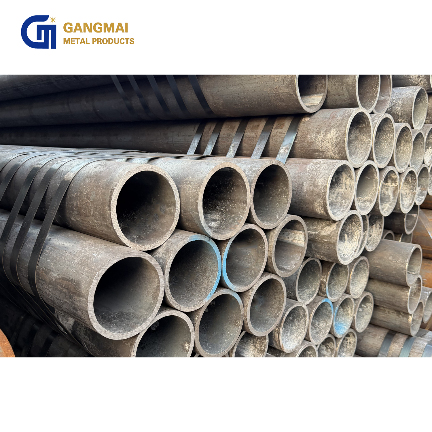 Q235/Q355 API/JIS Certified Seamless Round Steel Pipe National Standard Large Diameter Structural Tube