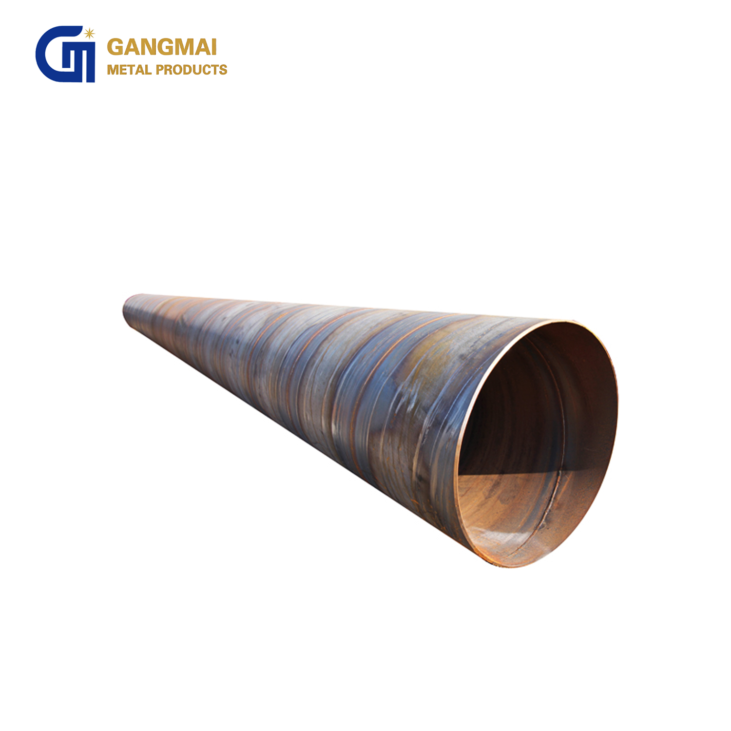 Durable Large Diameter SSAW Spiral Welded Pipe API 5L Carbon Steel Pipe for Industrial Pipeline