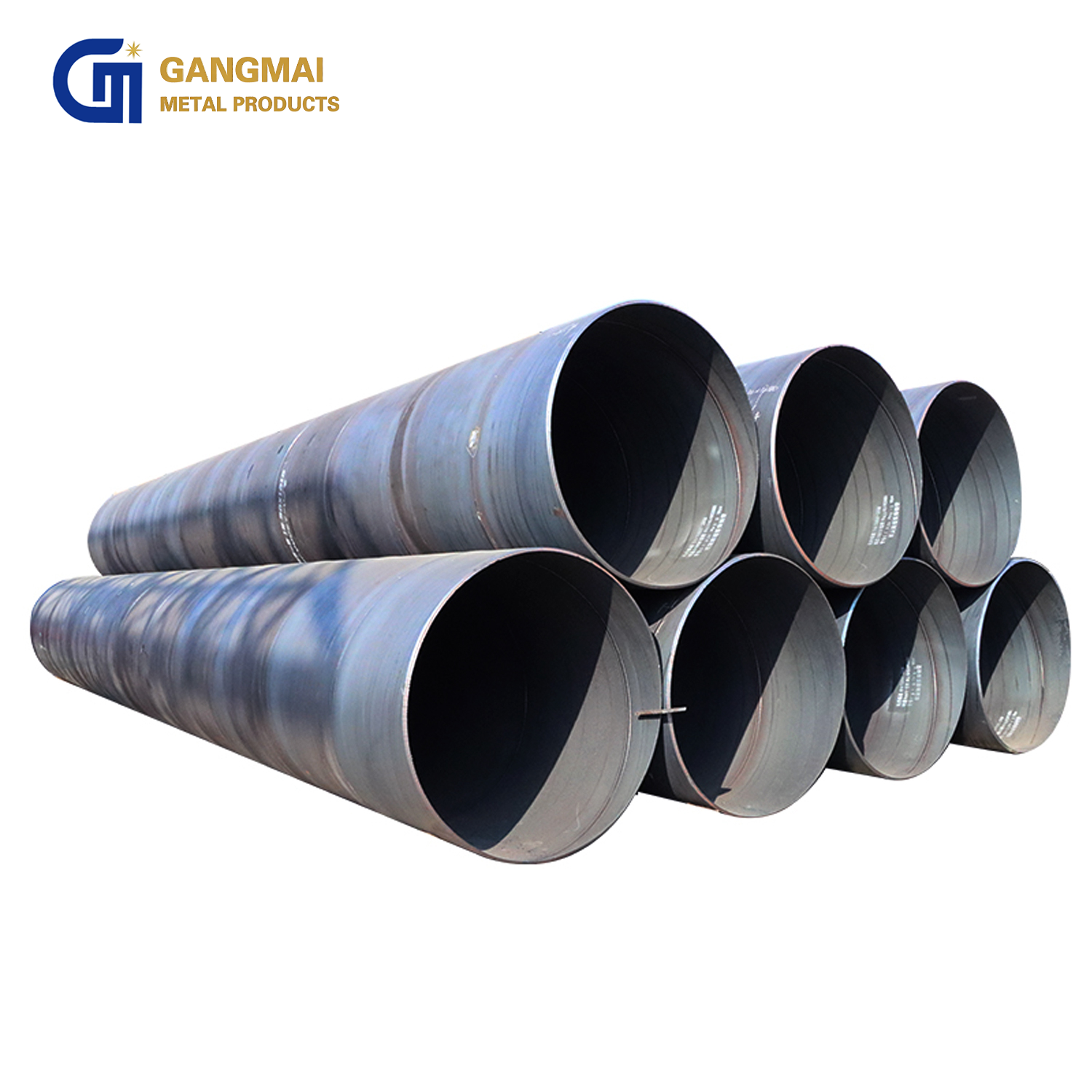 Durable Large Diameter SSAW Spiral Welded Pipe API 5L Carbon Steel Pipe for Industrial Pipeline