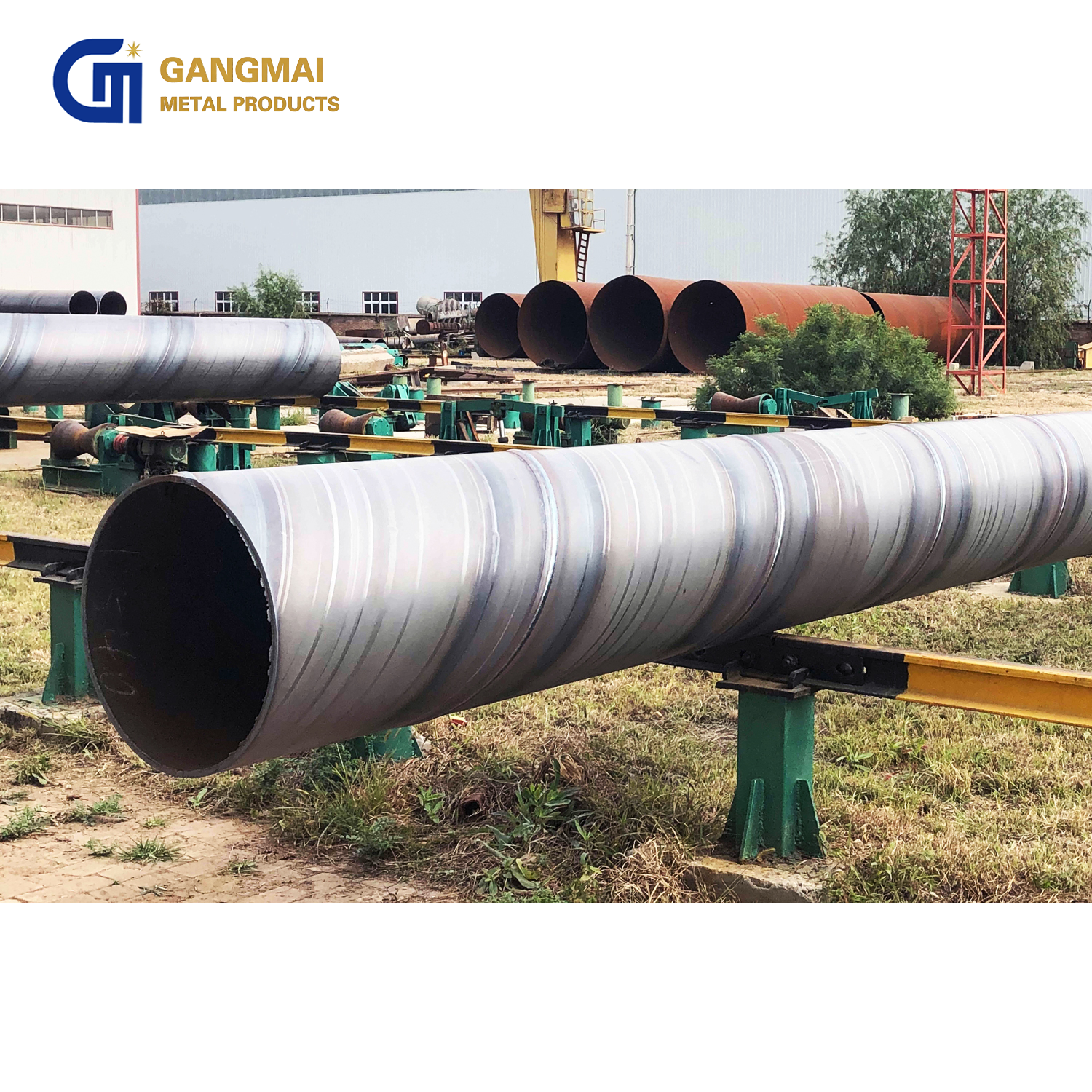Welded Pipe Large Diameter Structure Steel Pipeline Industrial Welded Tube Corrugated Steel Pipe Galvanized Iron Pipe