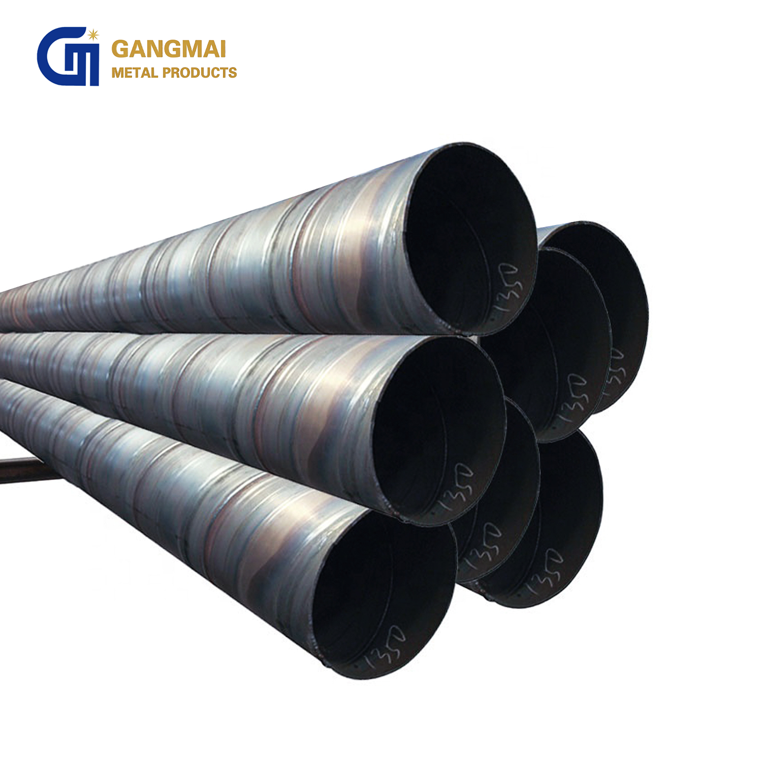 Low Price Api 5LSSAW L450X65 L485X70 L555 X80 Carbon Steel Spiral Welded Tube Pipe