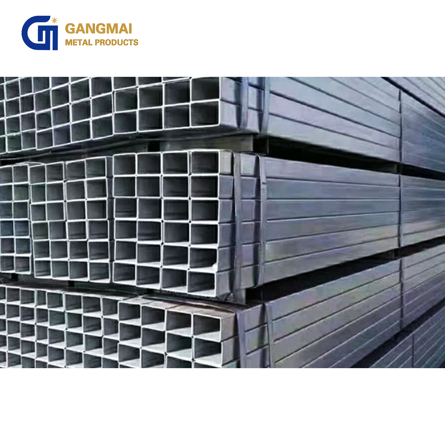 ASTM 6m Length Structure Cutting Reliable Factory's Galvanized Steel Square Hollow Section Tube Rectangular Pipe