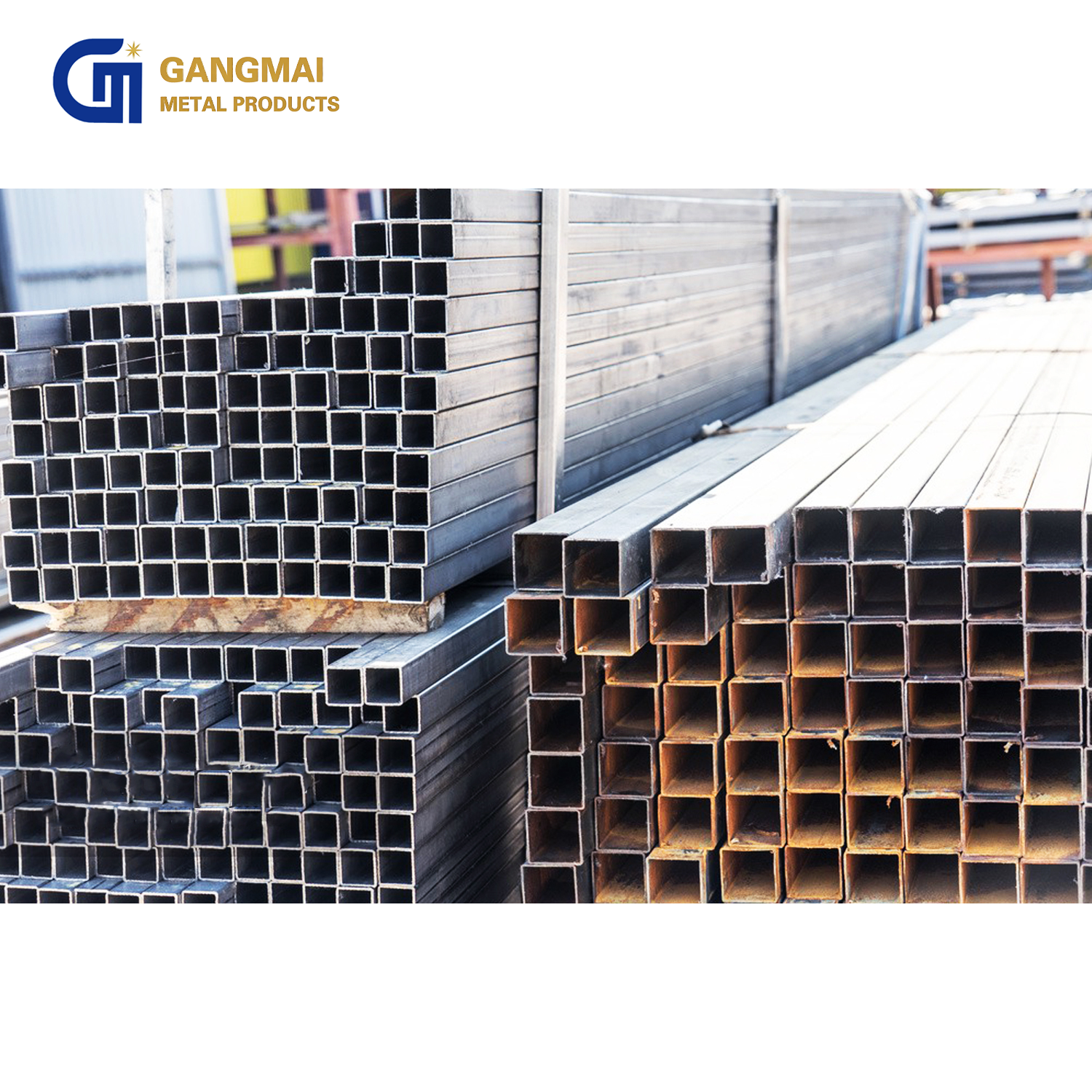 Hollow Section Rectangular Pipe 20x20mm 50x50mm 40x40mm Black Carbon Steel Welded Square Steel Pipe Steel Tube