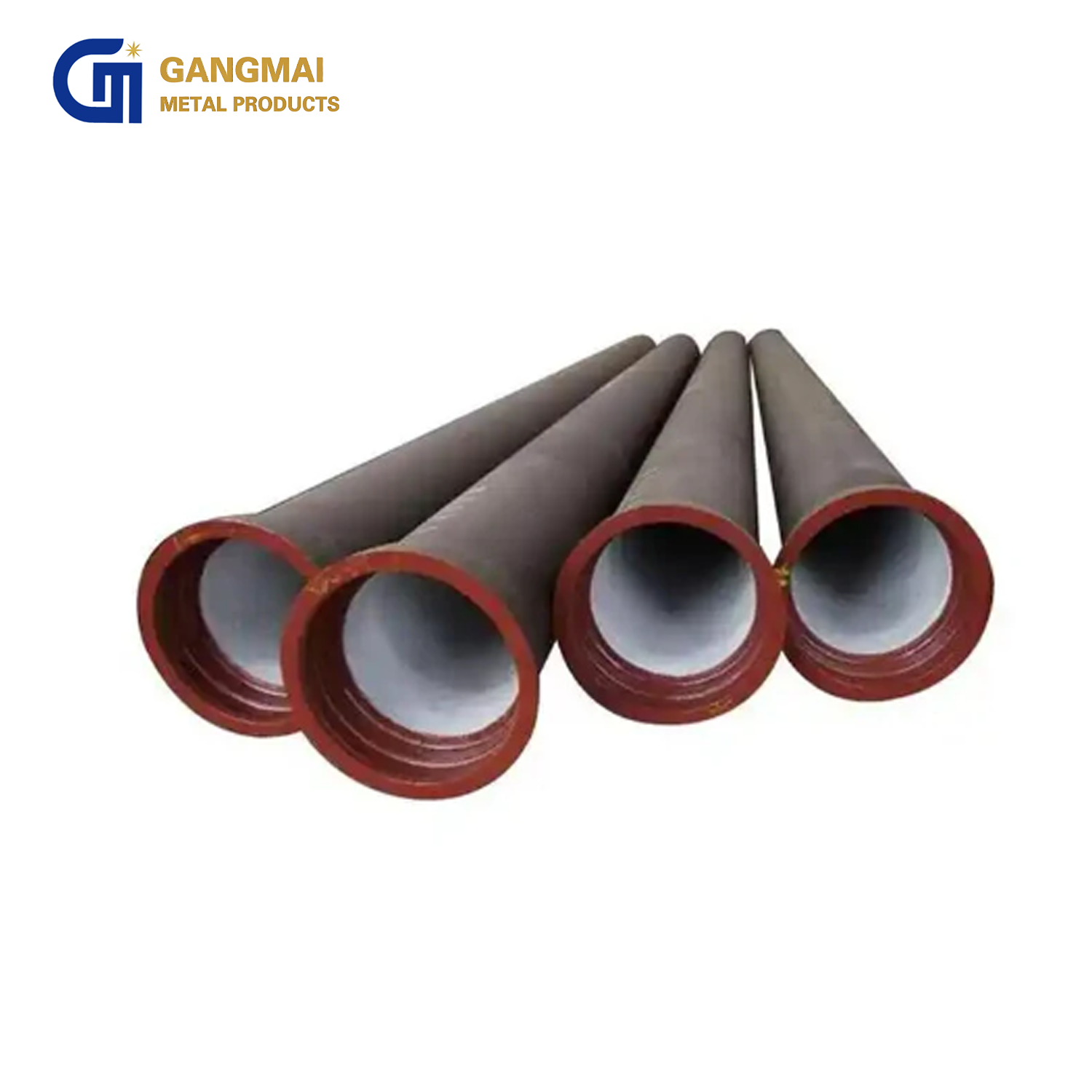 Anti-Corrosion Durable Water Supplying Drainage System Nodular Cast Iron Pipe ISO2531 Welding Bending Ductile Iron Pipe