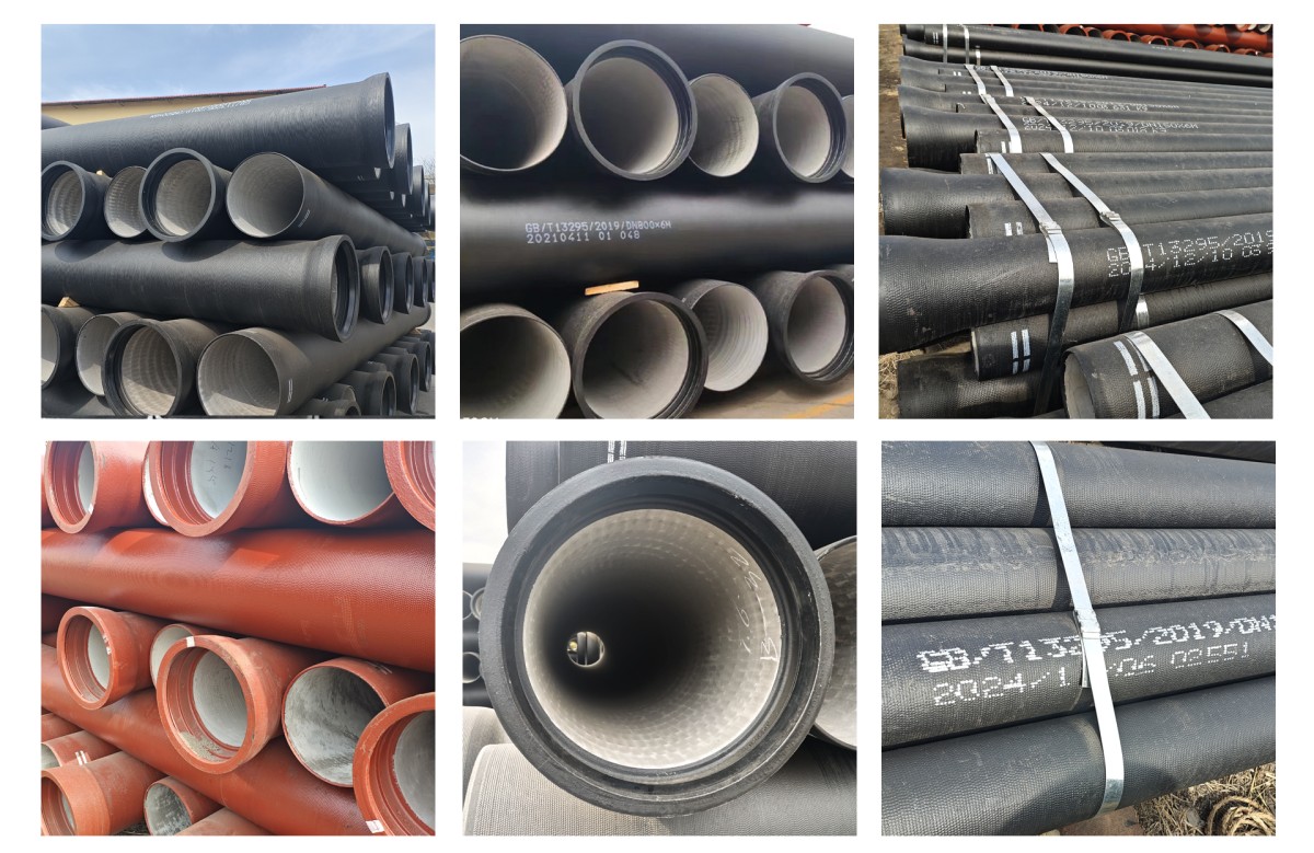 Good Quality Ductile Cast Iron Pipe C40 8 Inch 300mm 1000mm K7 K8 K9 K12 Ductile Iron Pipe