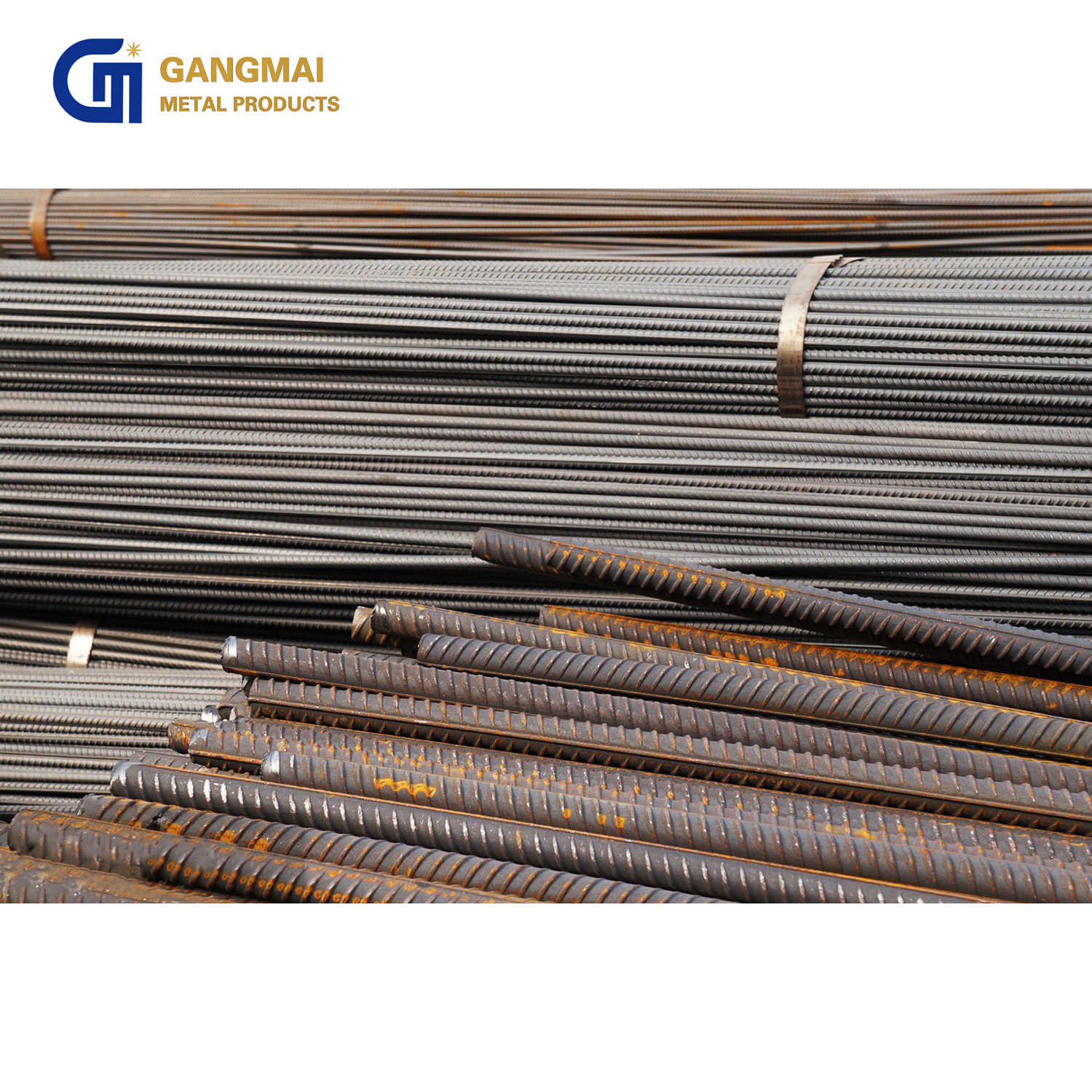 Hrb400 Grade Deformed Steel Rebars Iron Rod