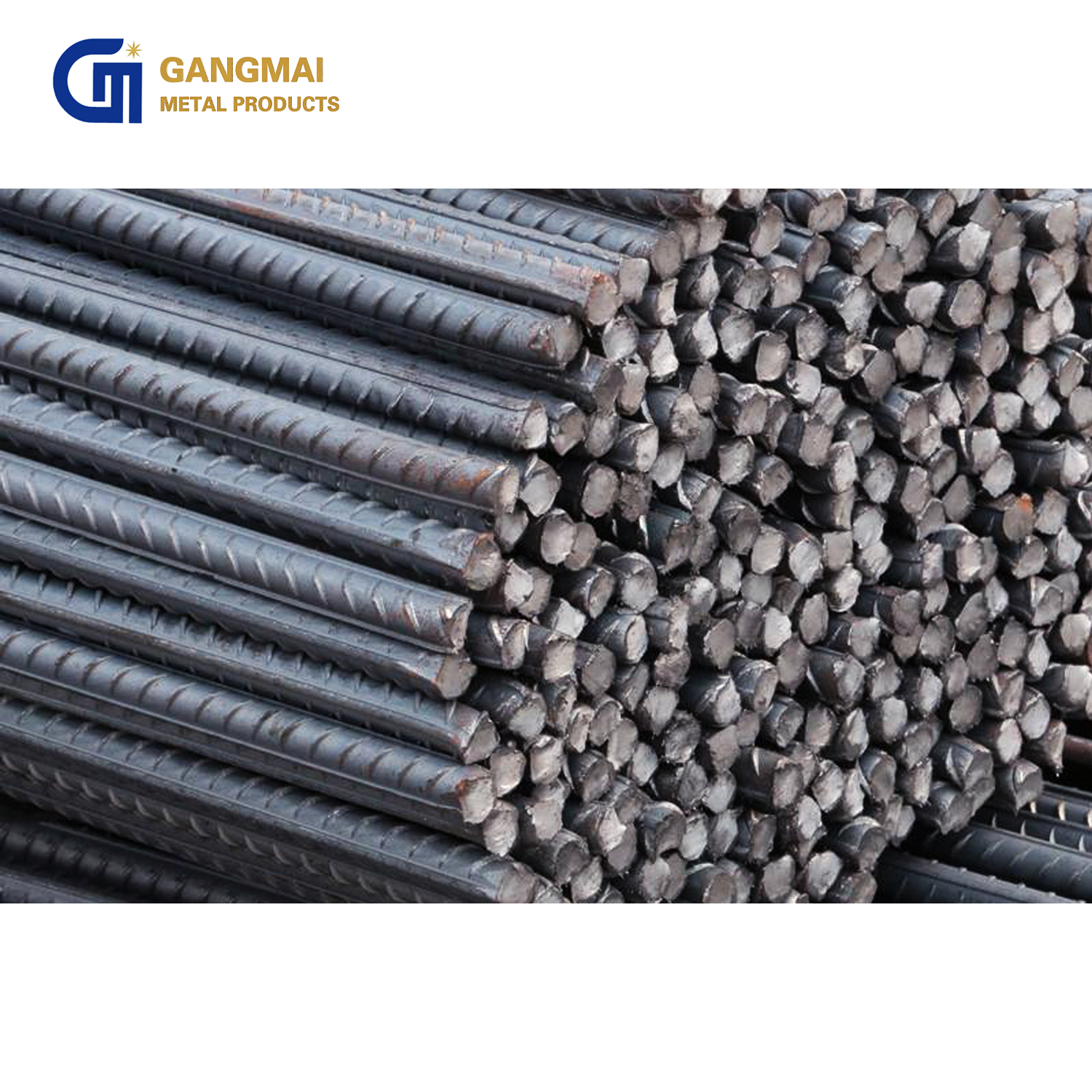 HRB400 HRB500 Deformed Bar 16mm 18mm 20mm 25mm 6m 12m Length Steel Rebar
