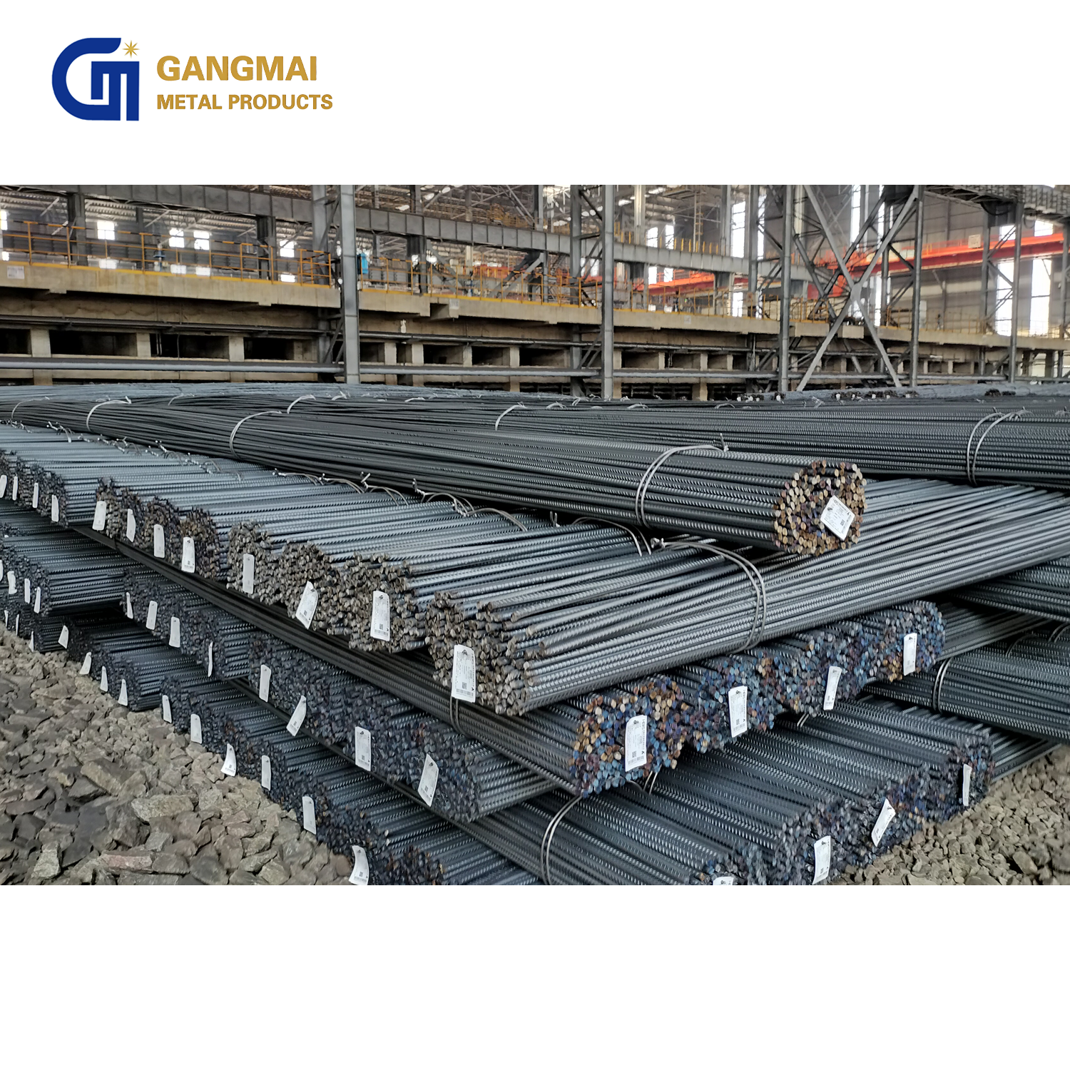 Construction Building Material Steel Rebar Deformed Steel Rebar Iron Rebar 6mm/9mm/12mm HRB400 HRB500 Rebar