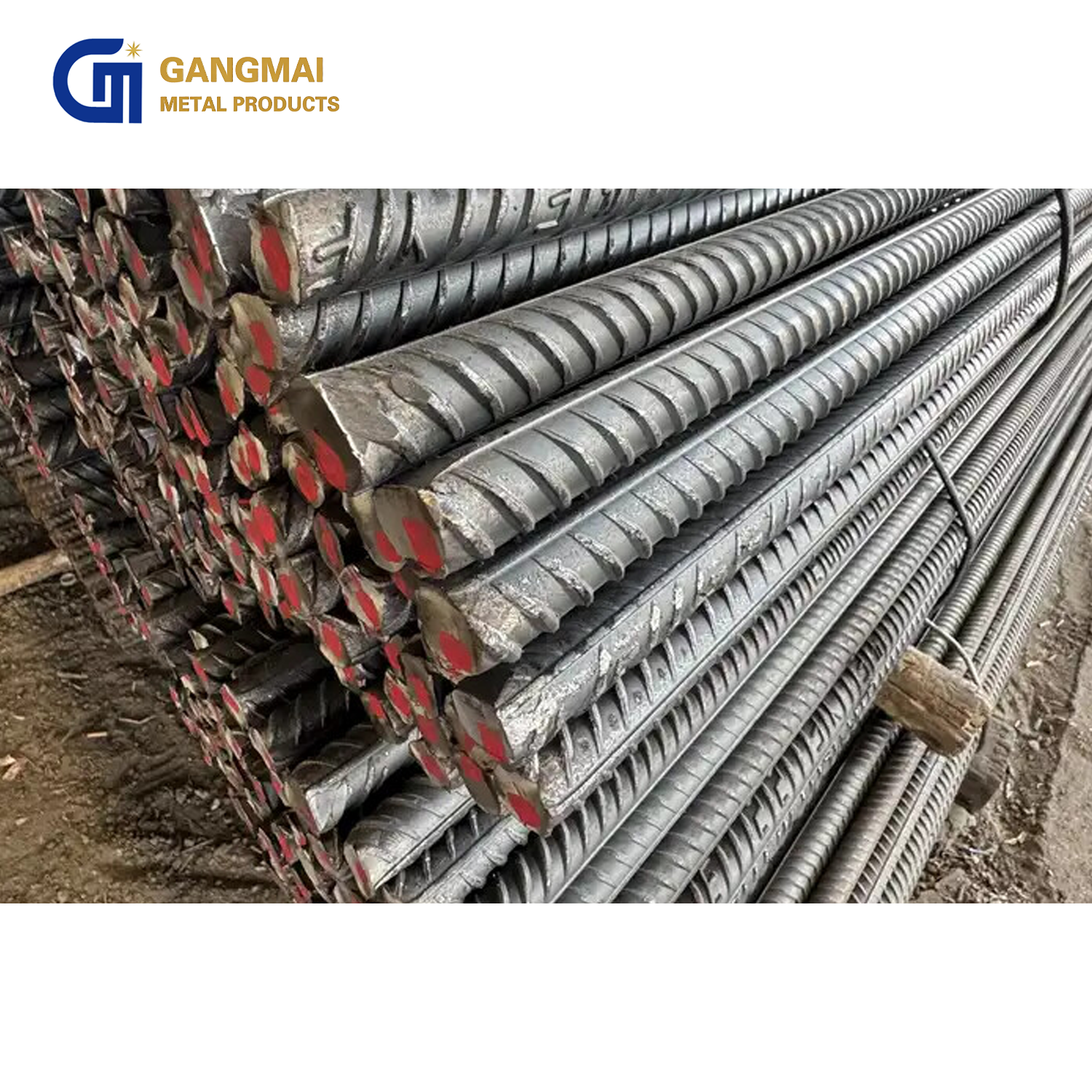 Construction Building Material Steel Rebar Deformed Steel Rebar Iron Rebar 6mm/9mm/12mm HRB400 HRB500 Rebar