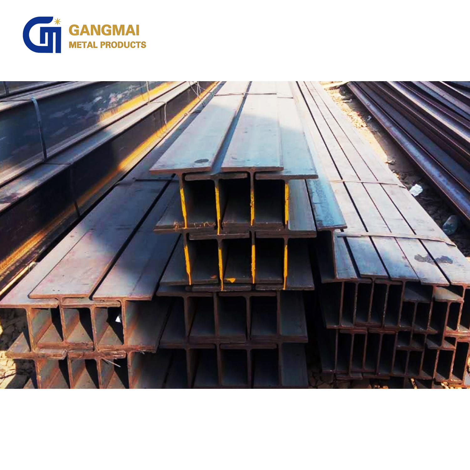 High Quality S355jr Q235b S275jr S355j0 S355j2 Steel Ipe 300 Heb 260 Carbon I Beam Construction Structural Steel H Beam
